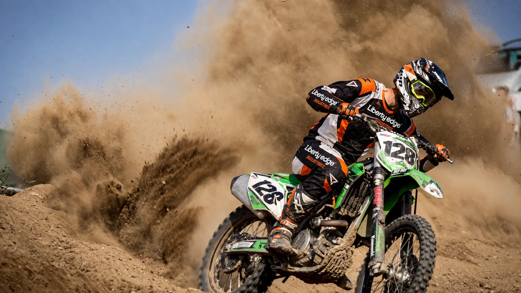 Dirt tested motocross apparel campaign by Liberty Edge Industries